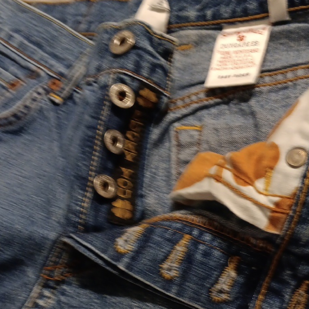 Lucky Brand Blue Flare Jeans - Picture 3 of 8